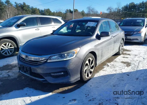 2016 Honda Accord Ex-L V-6 из США, поврежденный, VIN 1HGCR3F87GA035044